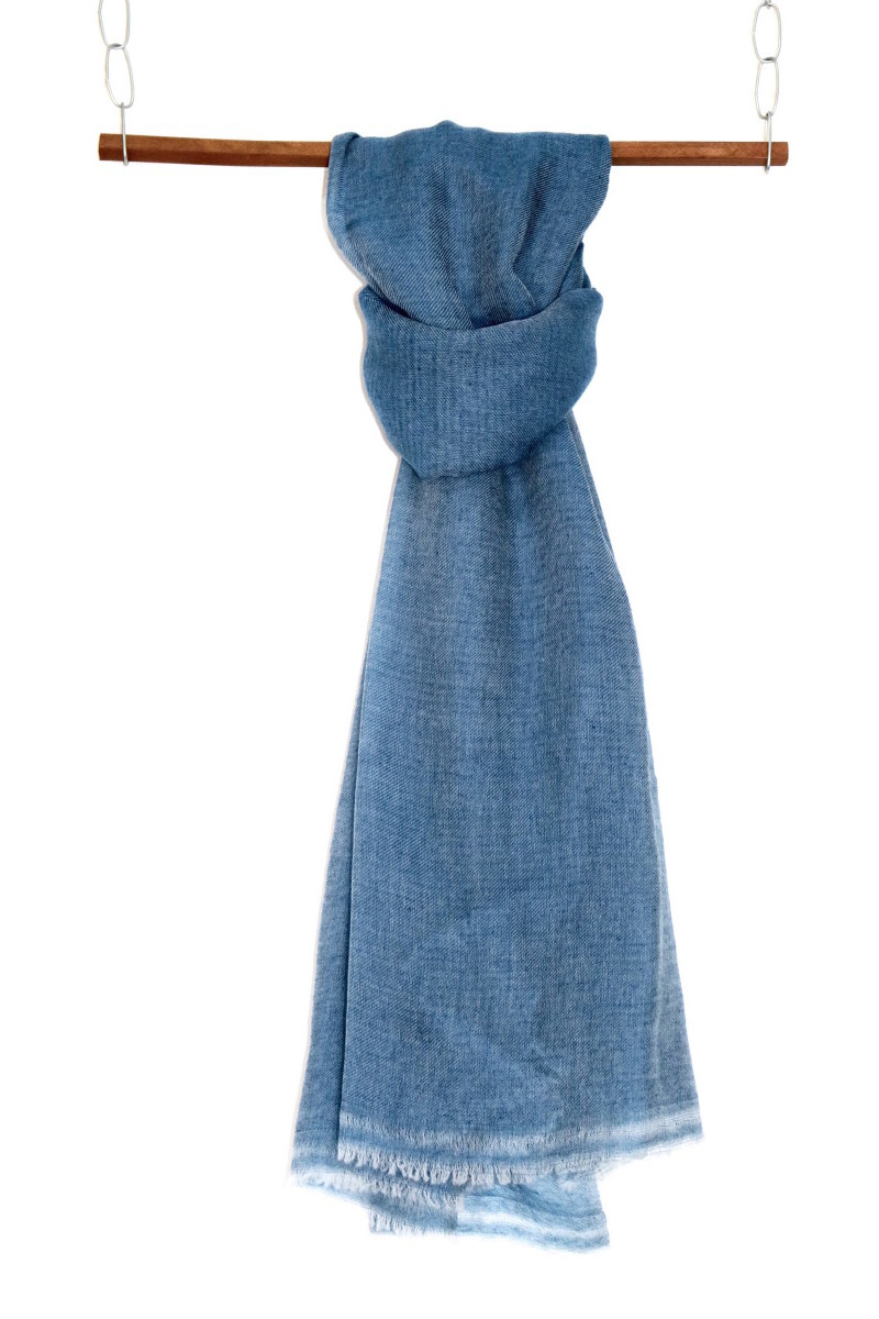 Angle hair – cashmere – blue