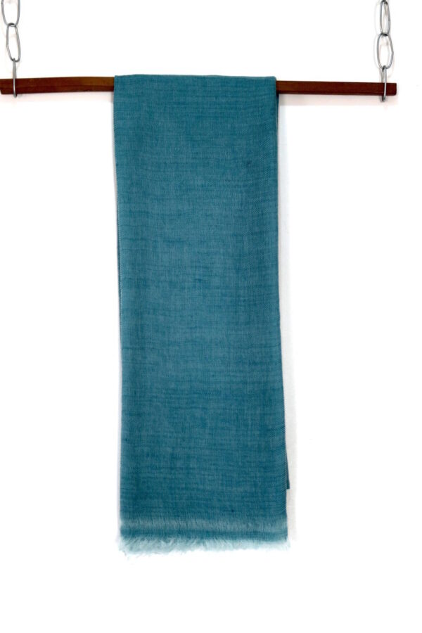 Angle hair – cashmere – bluegreen - Image 2