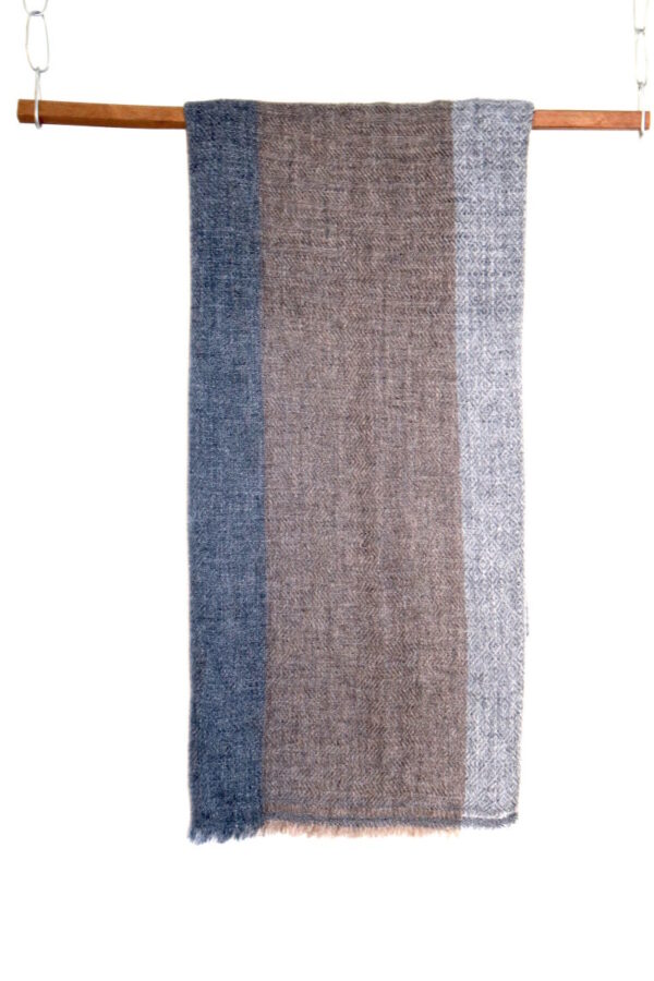 Cashmere – striped -tri-colour - Image 2
