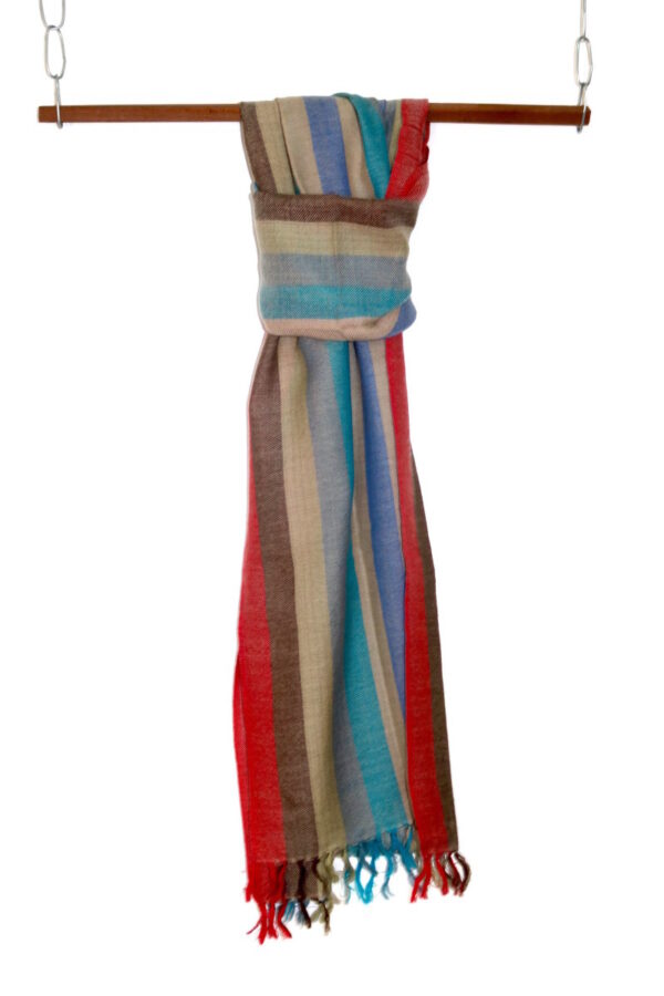 Wool – striped – multi-coloured